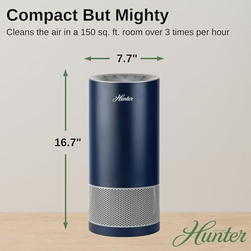 Hunter HP400 True HEPA Air Purifier Black Silver