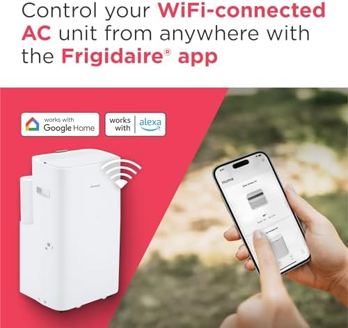 Frigidaire 4-in-1 Smart Portable AC with Wi-Fi and Heat