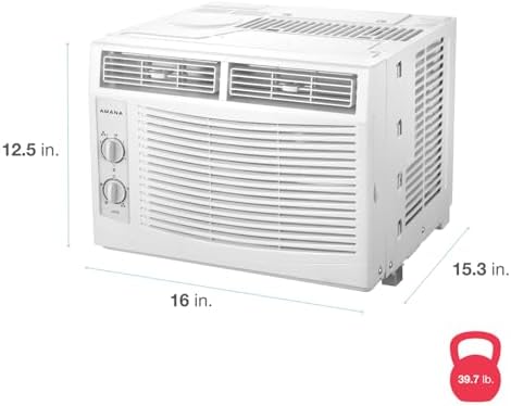 Amana 5000 BTU Window Air Conditioner with Dehumidifier