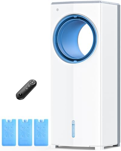 MYICY Windowless Air Conditioner 32 Inch Bladeless Cooling Unit