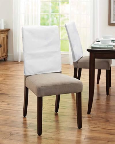 4pcs Dining Chair Back Covers Removable and Washable