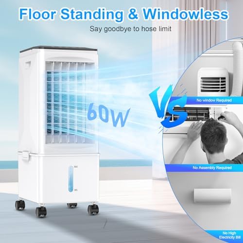 YIJU 3-in-1 Portable AC Unit 2500 CFM Cooling