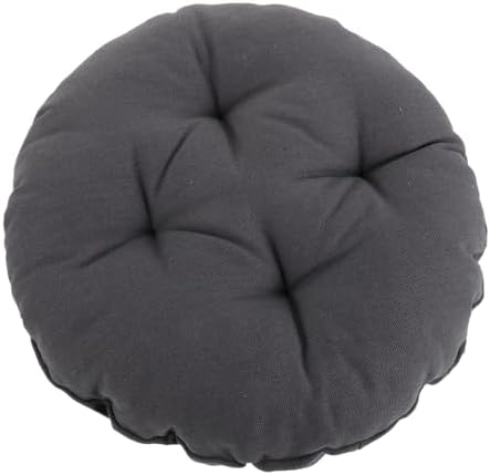 PRETYZOOM Padded Round Barstool Seat Cover Elastic Non-Slip Deep Footstool Cover