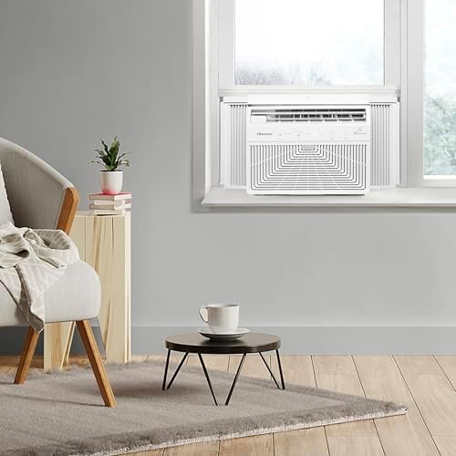 Hisense Window Air Conditioner 6000 BTU White