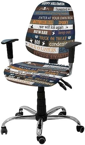Office Chair Covers Stretchable Halloween Trick or Treat