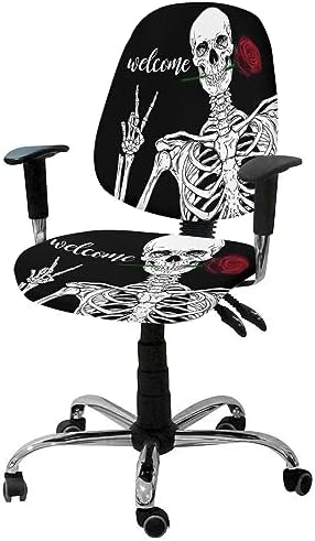Vandarllin Halloween Office Chair Cover Black 1