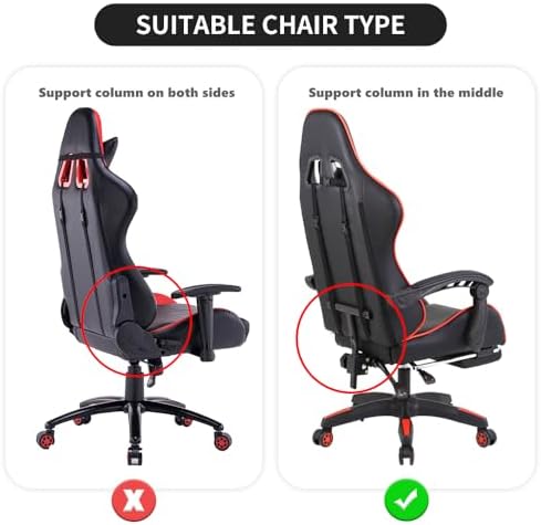FORCHEER Gaming Chair Cover Set Green for Adults 1