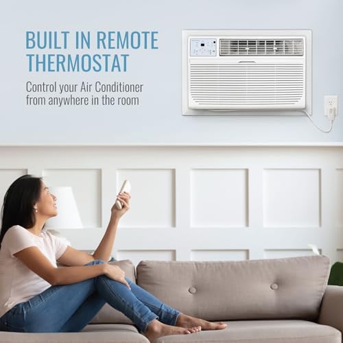 Keystone 14000 BTU Wall AC Unit and Dehumidifier with Remote