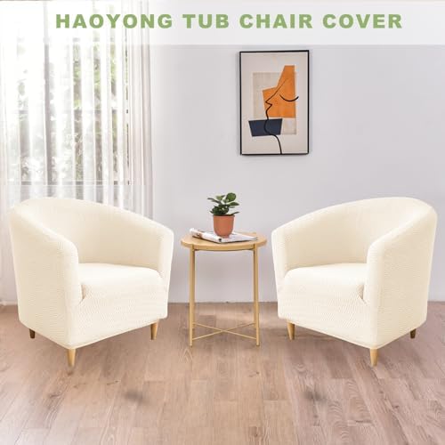 HAOYONG Armchair Slipcover Set of 2 Beige