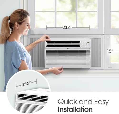 LG LW1224RSMX Window Air Conditioner 12000 BTU 550 Sq Ft White