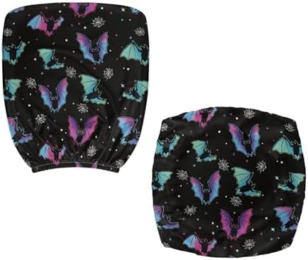Jeiento Halloween Bat Chair Covers for Armrest Chairs 1