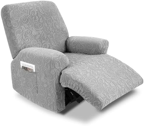 Lapalife Recliner Chair Covers 4-Piece Set Grey