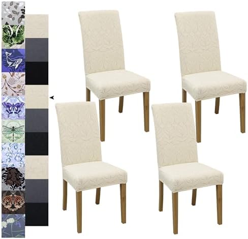 Dining Chair Covers Set of 4 Stretchable for Home Restaurant Banquet
