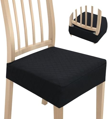 Dining Chair Covers Set of 6 with Zipper 1