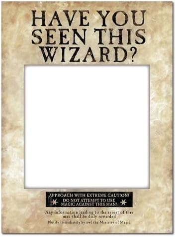 Conquest Journals Harry Potter Photo Prop 27x20 Azkaban Wanted Poster