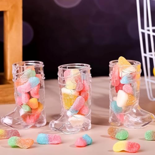 2025 12 Pcs Western Cowboy Boot Shot Glasses