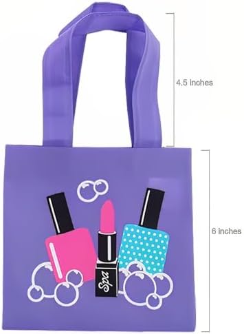 Fun Express Mini Spa Party Tote Bags 12 Pcs