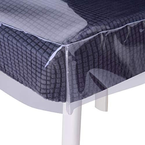 Clear Dining Chair Slipcovers 205 Inch W x 193 Inch D