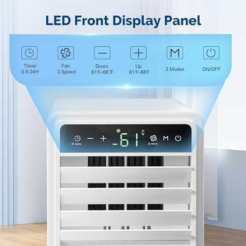 Tanoxo 12000 BTU Portable AC Unit with Digital Display