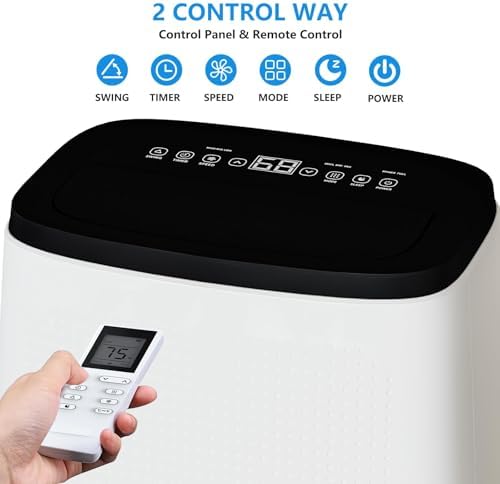 GarveeLife 14000 BTU Portable Air Conditioner for 700 SqFt Room