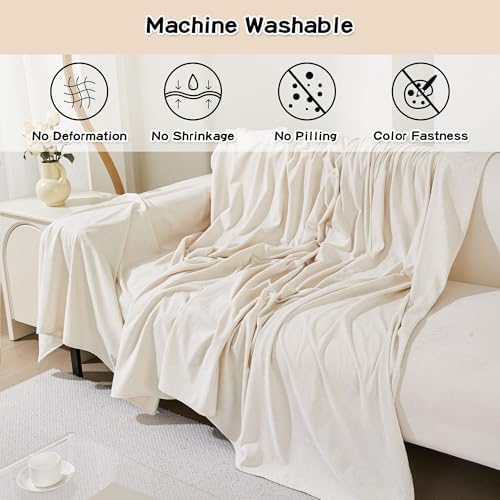 MEETSKY L Shape Sofa Slipcover for Pets 91 x 134