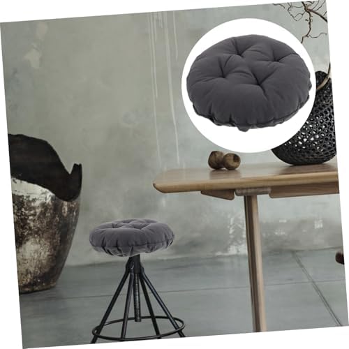 Cabilock Round Bar Stool Seat Padded Non-Slipcover for Round Chairs