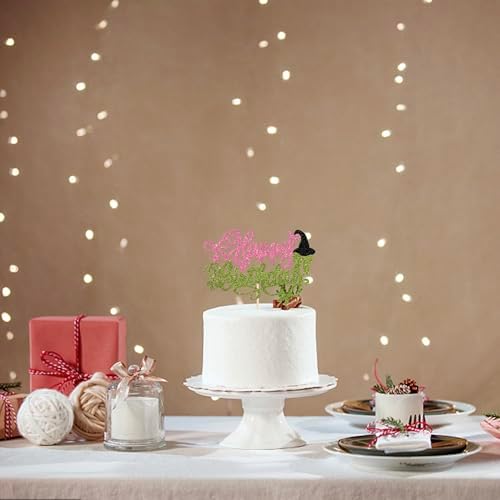 Rsstarxi Happy Birthday Witch Hat Cake Topper 1