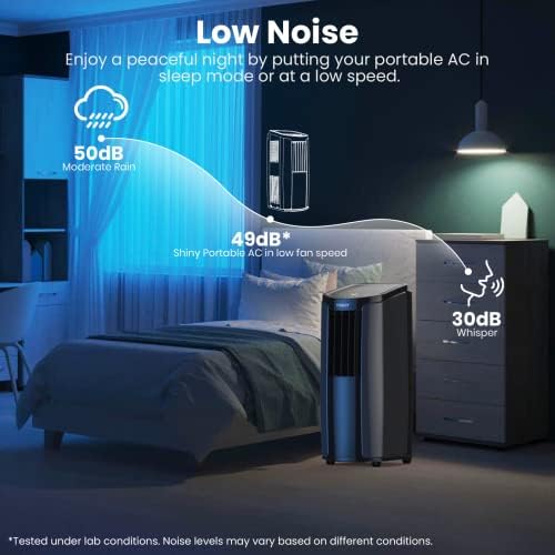 TOSOT 10200 BTU Portable Air Conditioner with Dehumidifier and Smart WiFi Control