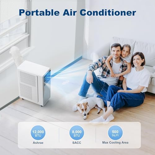 Tanoxo 12000 BTU Portable AC Unit with Digital Display
