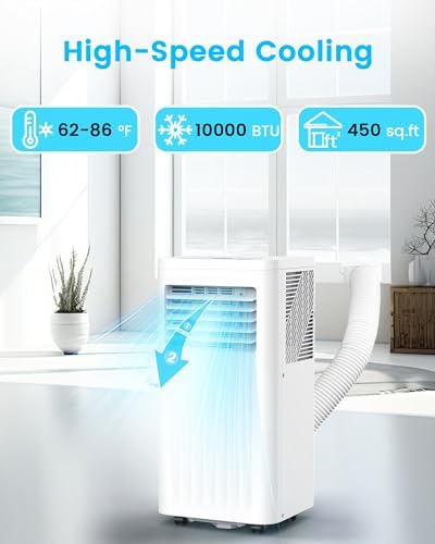 Joy Pebble 10000 BTU Portable AC Unit White