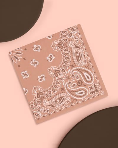 Xo Fetti Western Bandana Napkins 3-Ply 25 Pcs