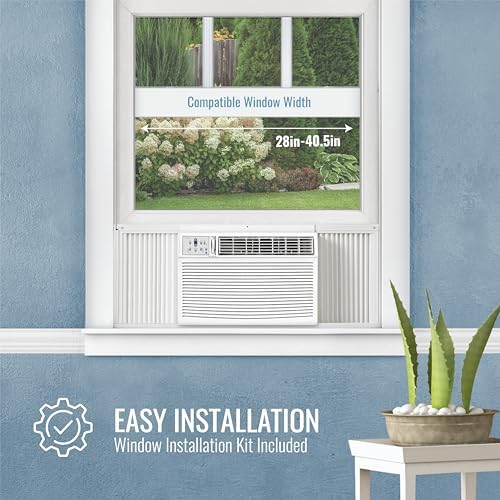 Keystone 18800 BTU Window Wall AC with Heating 1