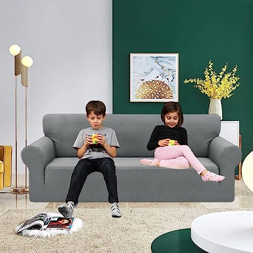 XINEAGE Modern Stretch Sofa Cover for 2 Cushions 55-69 Inch