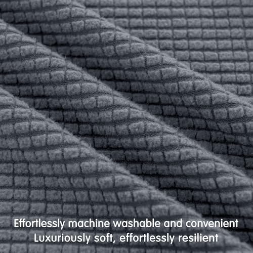 Hokway Reversible Sofa Cushion Protector Cover Gray Small 1