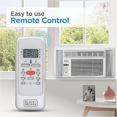 BLACKDECKER 6000 BTU Window Air Conditioner with Remote Control