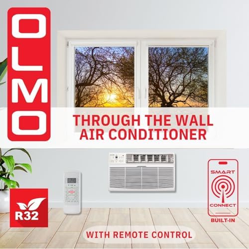 Olmo TTW 12000 BTU Wall Air Conditioner with Heating and Smart Control 1