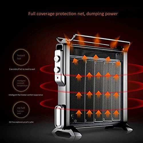 Wangfeng Electric Space Heater with Drying Rack and Humidifier 2000W
