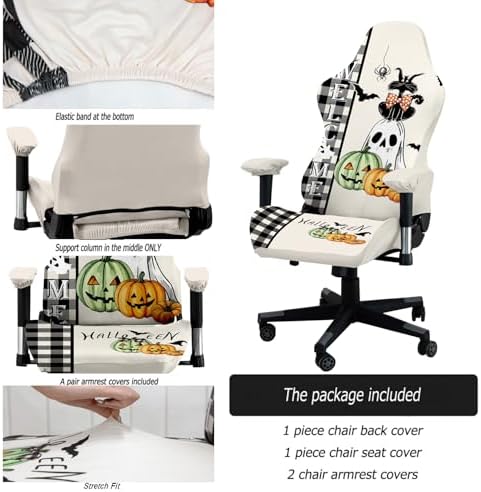 Gaming Chair Covers with Armrest Protection 1