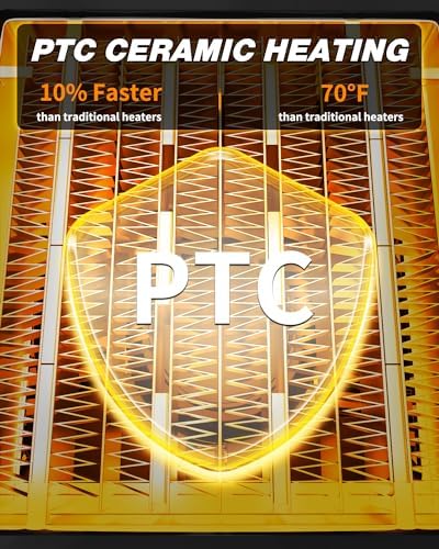Tectake 1500W Outdoor Heater with Oscillation and Safety Features