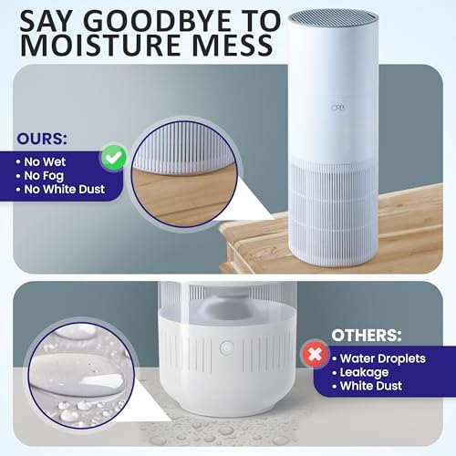 ORB 2-in-1 Air Purifier and Humidifier for Bedroom