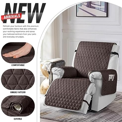TAOCOCO Waterproof Recliner Cover for Reclining Chair