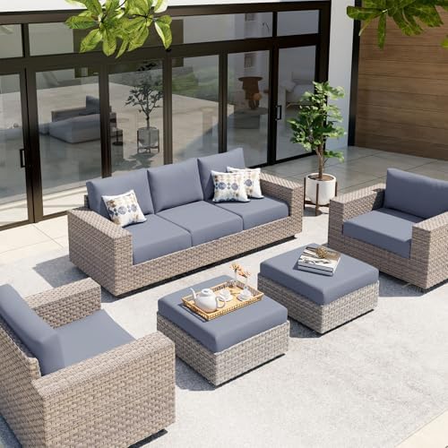 Hyha Waterproof Couch Cushion Covers - 3 Pack Grey