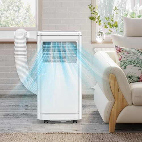 10000 BTU Portable AC Unit 3-in-1 Cooling Dehumidifier Fan