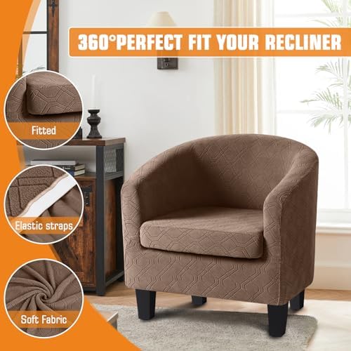 VANSOFY Club Chair Slipcover 2 Piece
