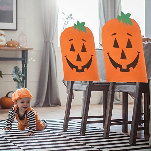 Set of 2 Halloween Chair Covers for Dining Room 1