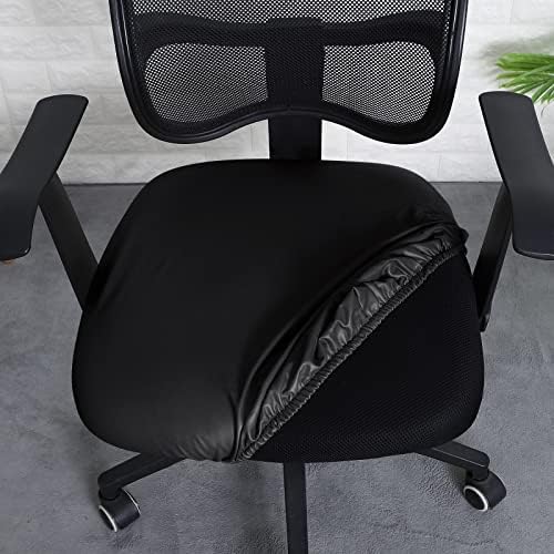 FORCHEER Office Chair Seat Covers Black