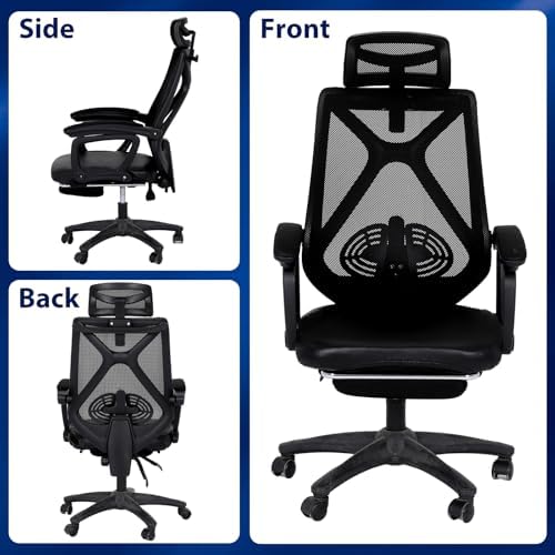 Waterproof Office Chair Seat Covers Black