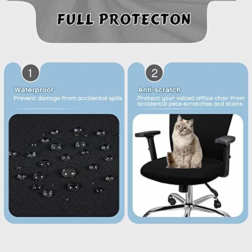 Lounsweer 3 Piece Office Chair Cover Set