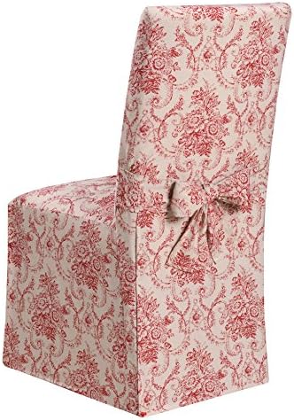 Madison Chateau Slipcover Dining Chair Red