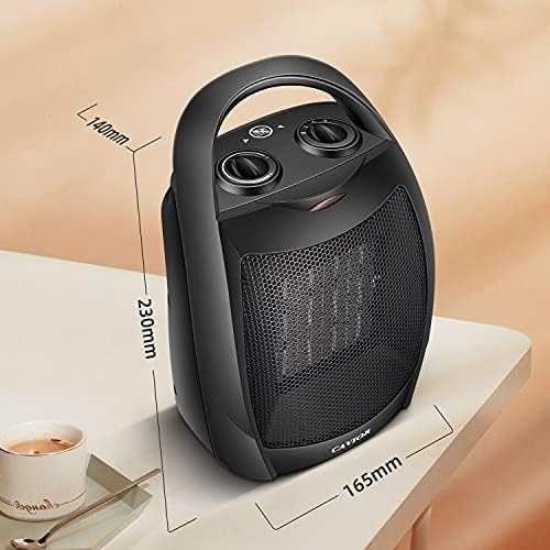CAVIOR Portable Electric Space Heater with Adjustable Thermostat